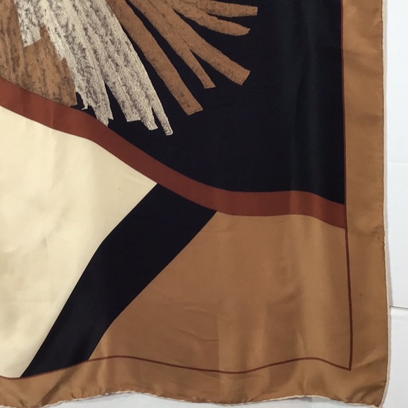 Vintage copper sunburst scarf - Picture 5 of 12